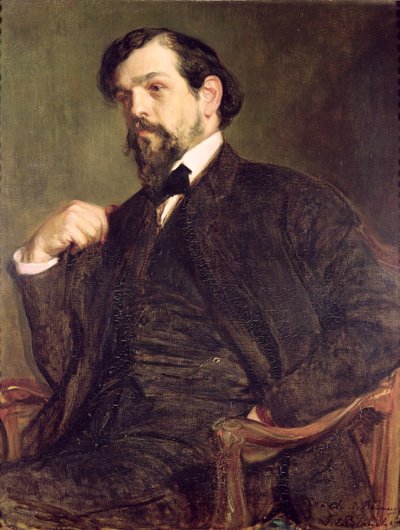 Portrait de Claude Debussy (1862-1918), 1902 - Marcel Andre Baschet